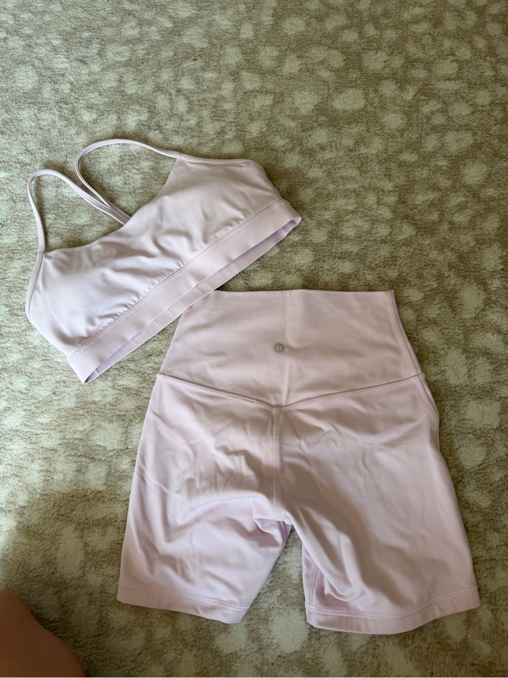 Lululemon Light pink Workout set